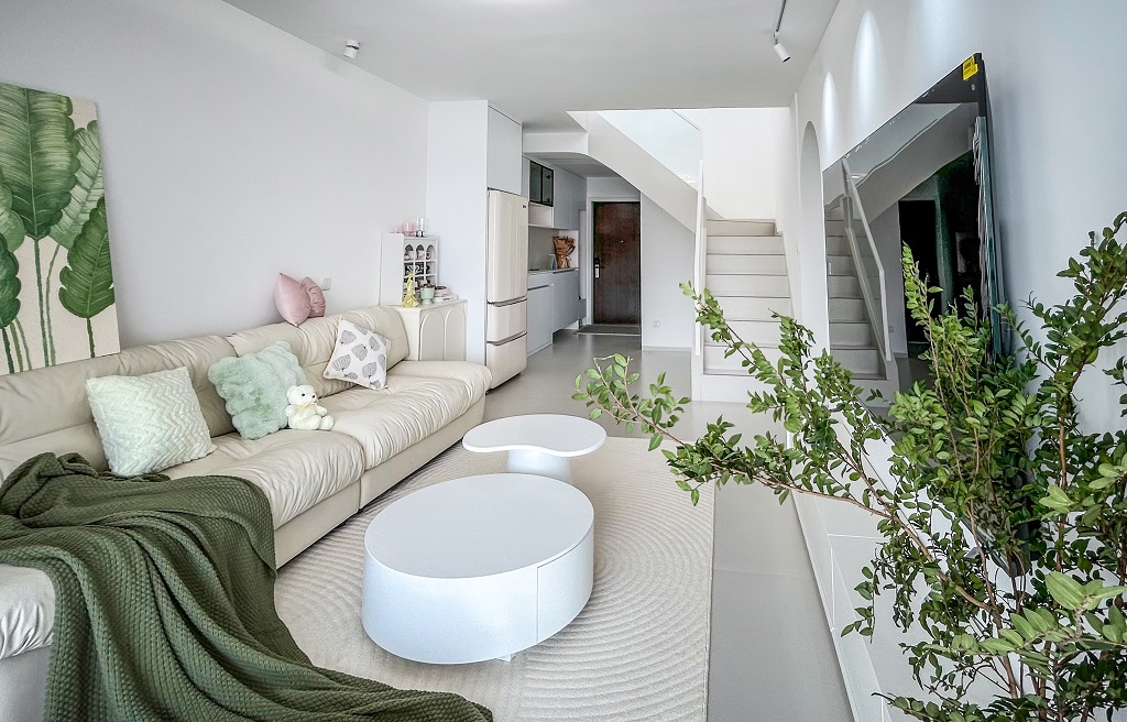 萬科金域國際-118㎡-簡(jiǎn)約奶油