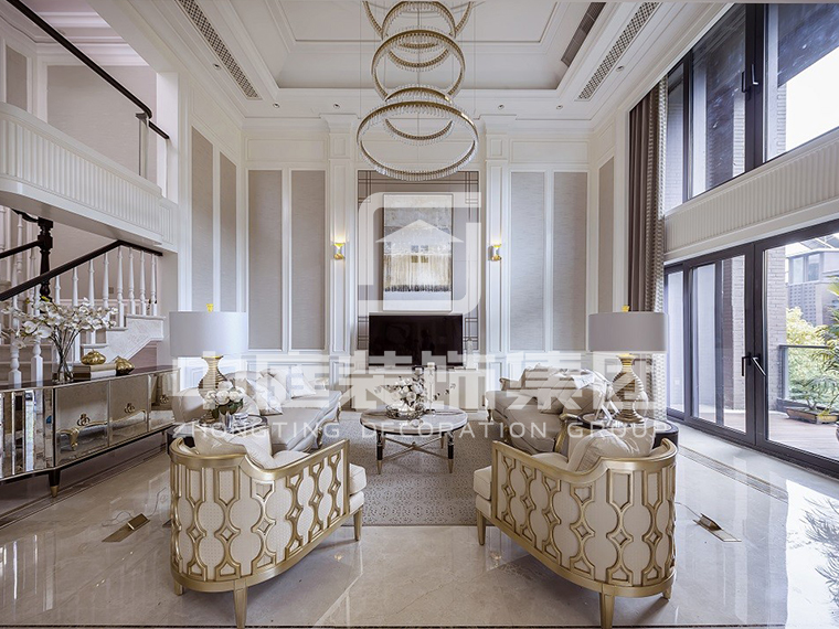 天池山&middot;中脊130平簡(jiǎn)歐風(fēng)格案例