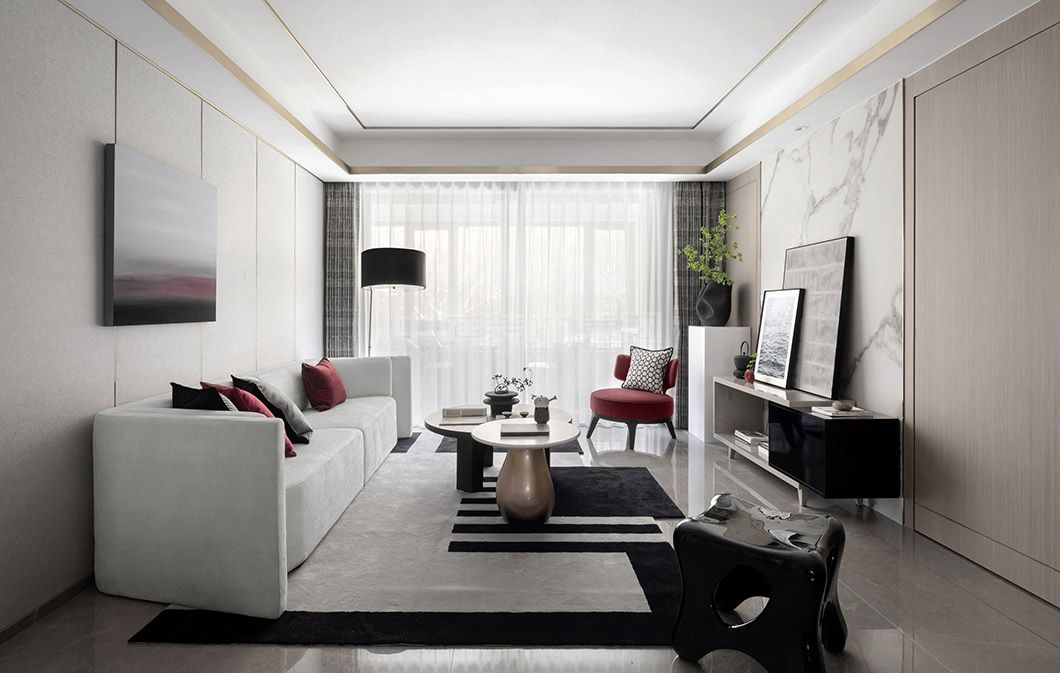 龍光玖悅府110m&sup2; 二房 現(xiàn)代風(fēng)格