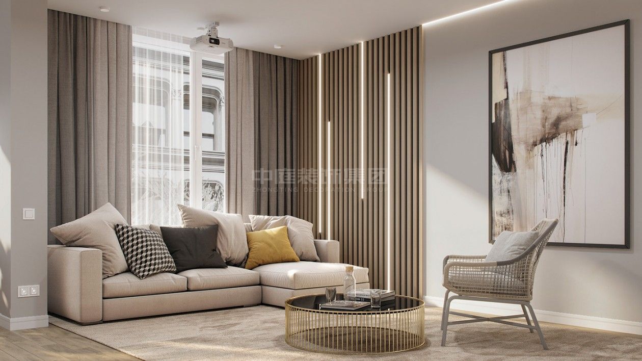 陽光城麗景灣120m&sup2;現(xiàn)代簡約風格