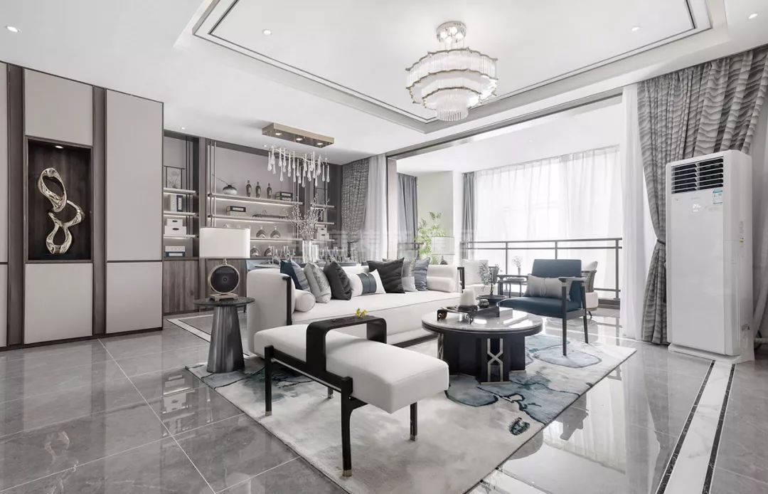 大唐盛世128m&sup2;現(xiàn)代風(fēng)格案例